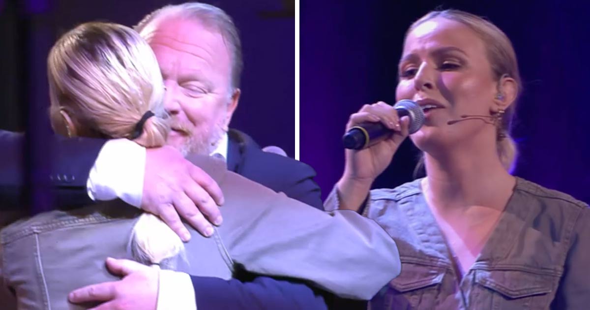 Perla Malmberg och Claes Malmberg.