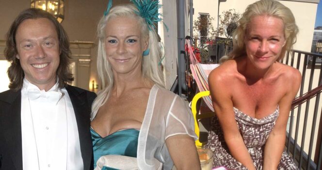 Malena Ernman och Svante Thunberg.
