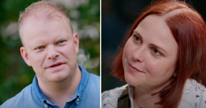 Per Solberg och RoseMarie i Bonde söker fru. Foto: TV4