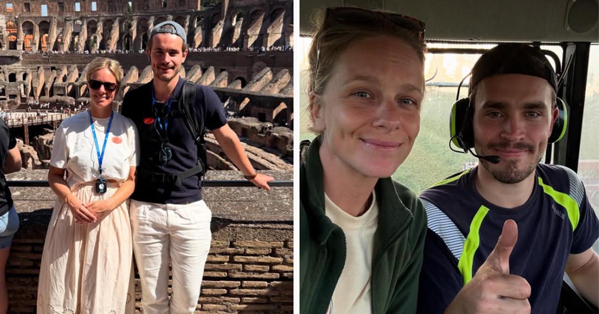Ellinor Eke-Göransson och kärleken Edvin.