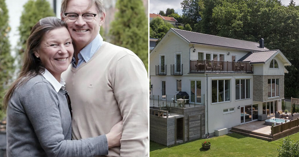 Lotta Engberg och Mikael Sandström säljer huset