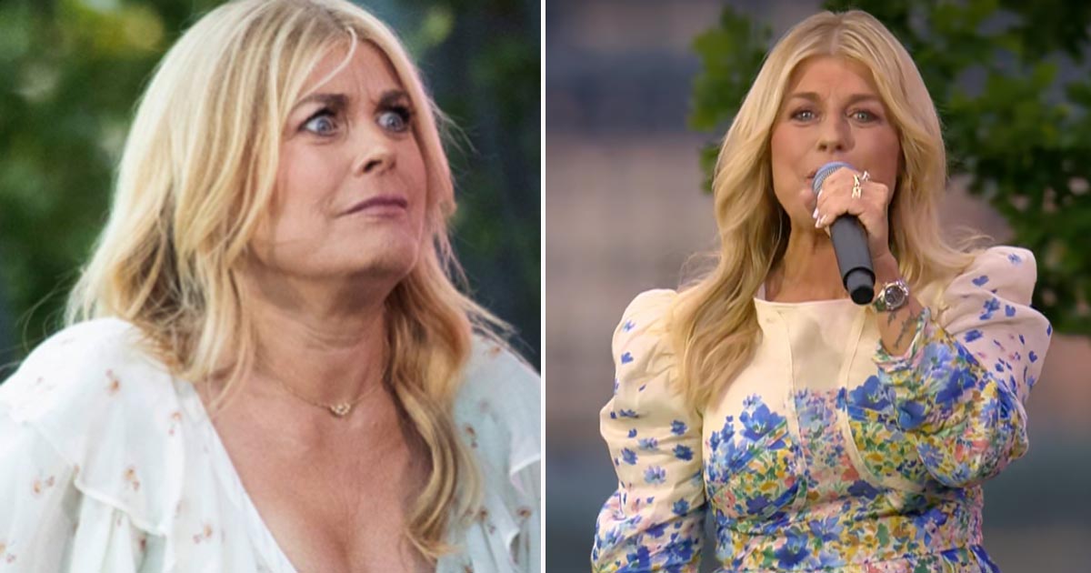 Pernilla Wahlgren i Allsång på Skansen