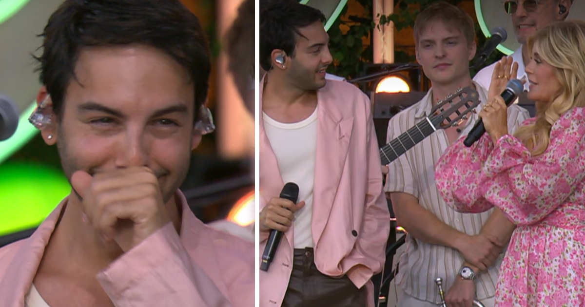 Darin hyllades i Allsång på Skansen