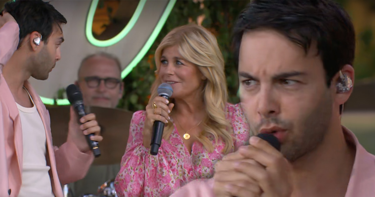 Darin gästade Allsång på Skansen
