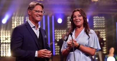 Lotta Engberg och Doktor Mikael.