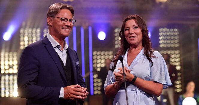 Lotta Engberg och Doktor Mikael.