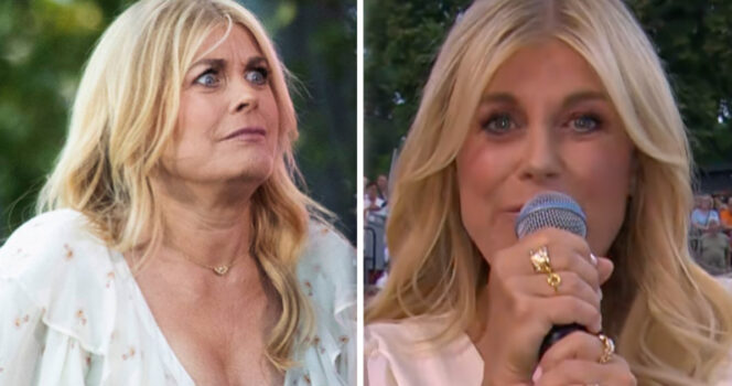 Pernilla Wahlgren leder Allsång på Skansen