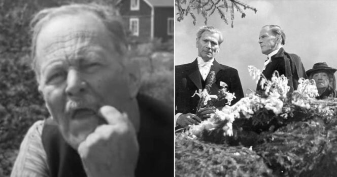 John "Åsa-Nisse" Elfström, skådespelare. Foto: Youtube & Bonnier Arkiv/TT