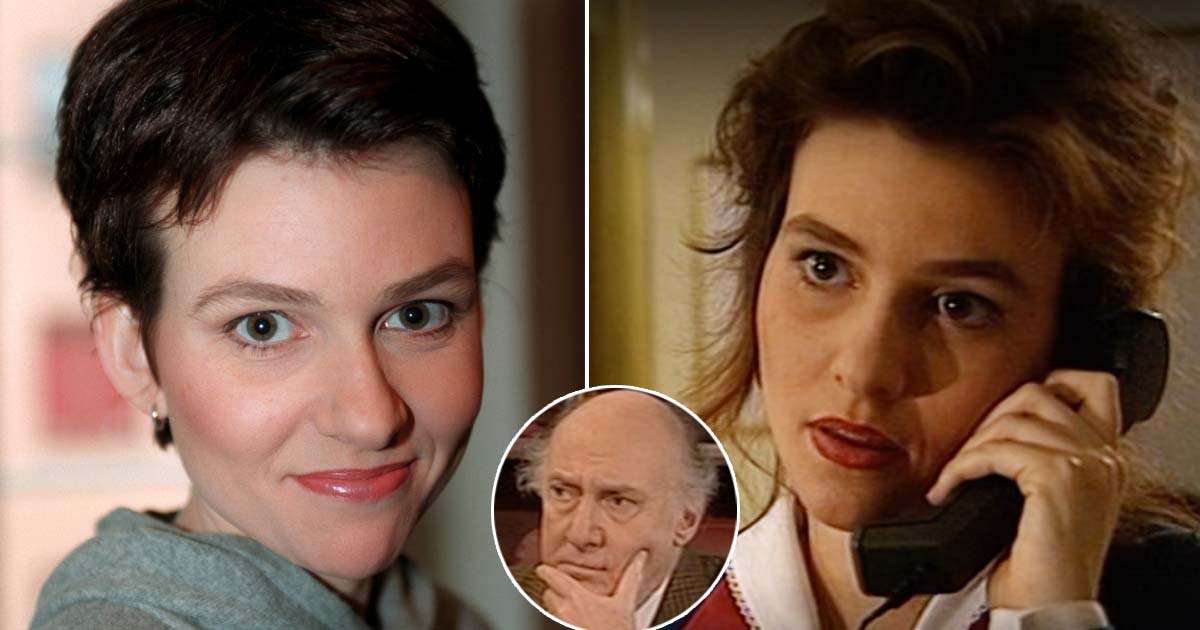 Tess Paulsen som Rebecca Dahlén i "Rederiet". Foto: Mark Earthy/TT & SVT