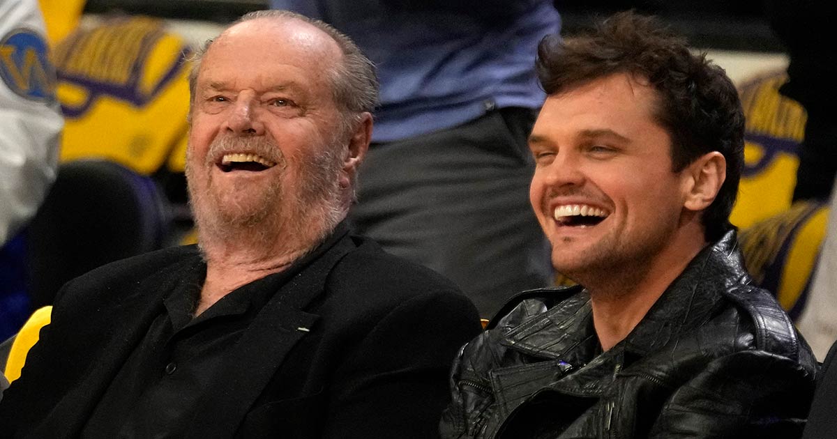 Jack Nicholson och sonen Ray Nicholson.
