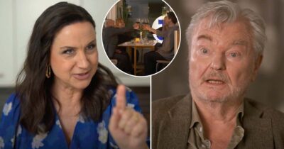 Petra Mede och Peter Dalle i "Halv åtta hos mig". Foto: TV4