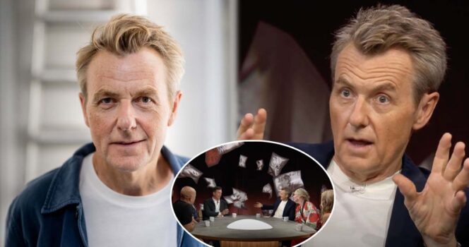 Fredrik Skavlan är aktuell i nya programmet "Skavlan & Sverige". Foto: Christine Olsson/TT & SVT