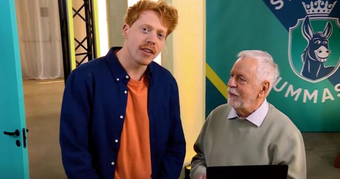Mauri Hermundsson och Björn Hellberg i Sveriges dummaste
