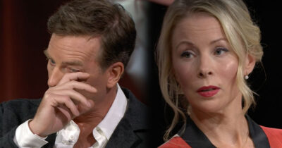 Christopher Wollter och Julia Dufvenius. Foto: SVT