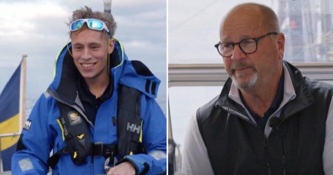 Gurra Krantz och Pontus Bjernekull Mörner i Över Atlanten.