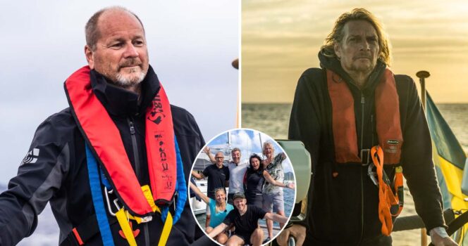 Gurra Krantz och Tommy Nilsson i säsong två av "Över Atlanten". Foto: David Nilsson & Linus Nilsson/Kanal 5