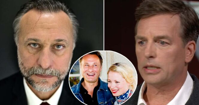 Michael Nyqvist, Julia Dufvenius och Christopher Wollter. Foto: Adam Ishe/TT, Christine Olsson/TT & SVT