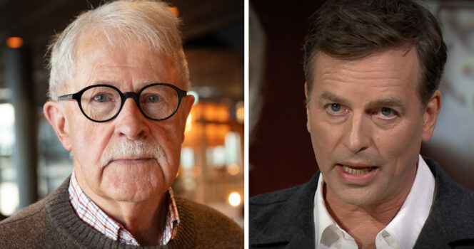 Sverker Olofsson riktar kritik mot Christopher Wollter och Julia Dufvenius