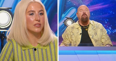 Peg Parnevik och Anders Bagge i Idol