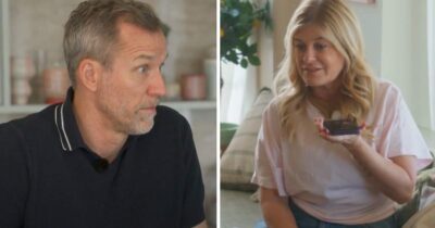 Christian Bauer och Pernilla Wahlgren.