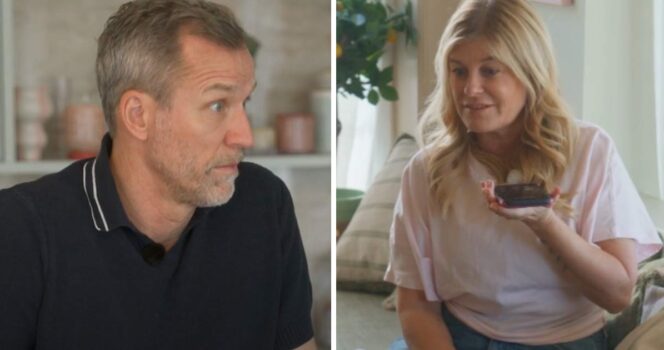 Christian Bauer och Pernilla Wahlgren.