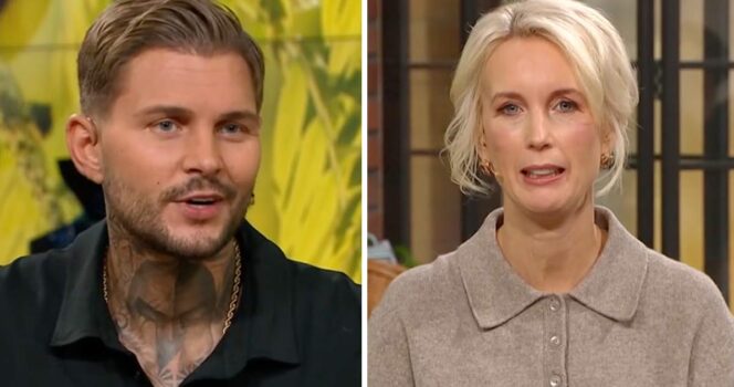 Johannes och Jenny Strömstedt i Nyhetsmorgon