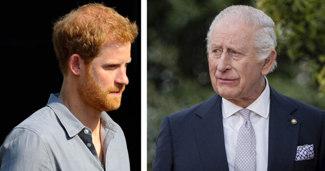 Prins Harry och kung Charles