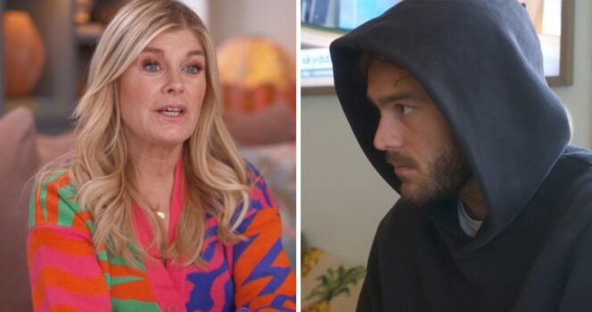 Pernilla Wahlgren och Benjamin Ingrosso.