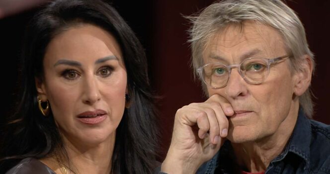 Katrin Zytomierska och Lars Lerin. Foto: SVT