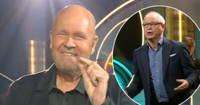 Lasse Kronér och Robert Gustafsson i "Doobidoo". Foto: SVT
