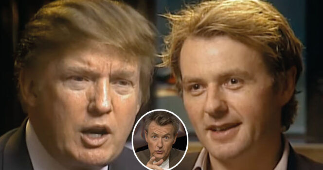 Donald Trump och Fredrik Skavlan. Foto: NRK/Facebook & SVTDonald Trump och Fredrik Skavlan. Foto: NRK/Facebook & SVT