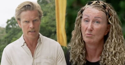 Robinson-Carin Raabe och Martin Järborg. Foto: TV4