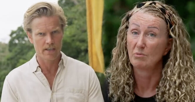 Robinson-Carin Raabe och Martin Järborg. Foto: TV4