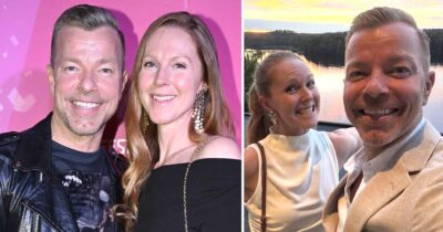 Casper Janebrink och Therese Andersson. Foto: Jessica Gow/TT & Instagram @casperjanebrink