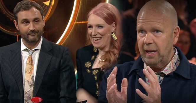 Josefin Johansson, Johar Bendjelloul och Lasse Kronér i Doobidoo. Foto: SVT