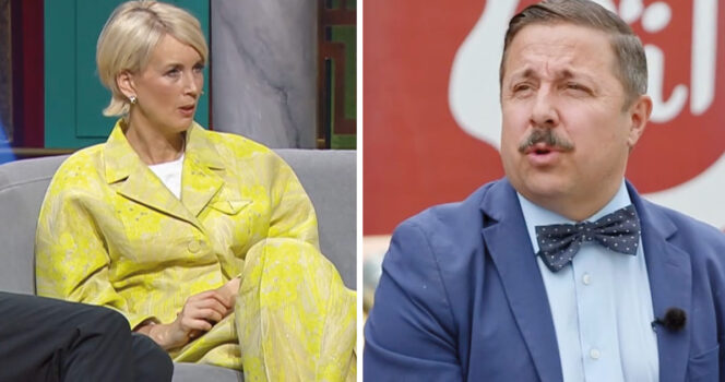 Jenny Strömstedt och David Sundin i "Bäst i test".