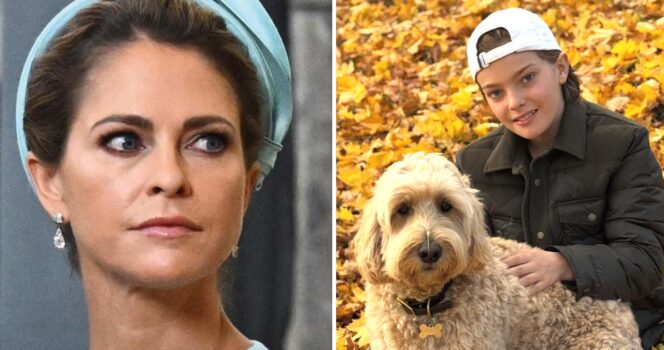 Prins Nicolas och prinsessan Madeleine