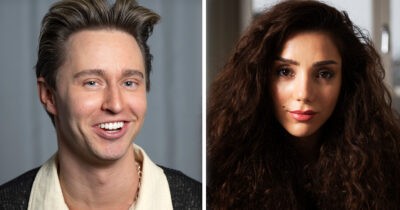 Gina Dirawi och Hampus Nessvold uppges leda Mello 2026