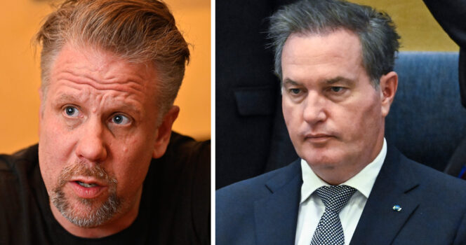 Chris O'Neill och Filip Hammar var en gång i tiden vänner