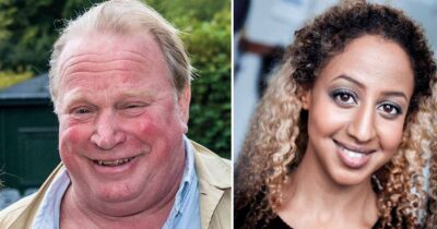 Claes Malmberg och kärleken Hannah Alem Davidson. Foto: Johan Nilsson/TT & Frida Winter/TT