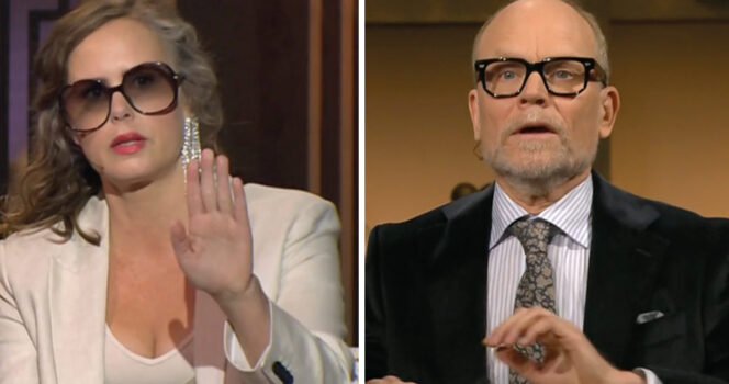 Hanna Hellquist i "På spåret".