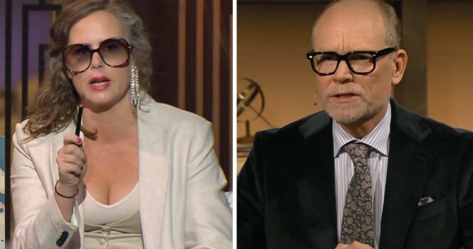 Hanna Hellquist och Kristian Luuk.