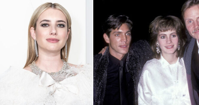 Eric Roberts och Emma Roberts.