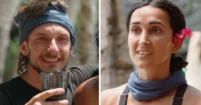 Samuel "Nutti" Stenman och Akink Saleh i Robinson.