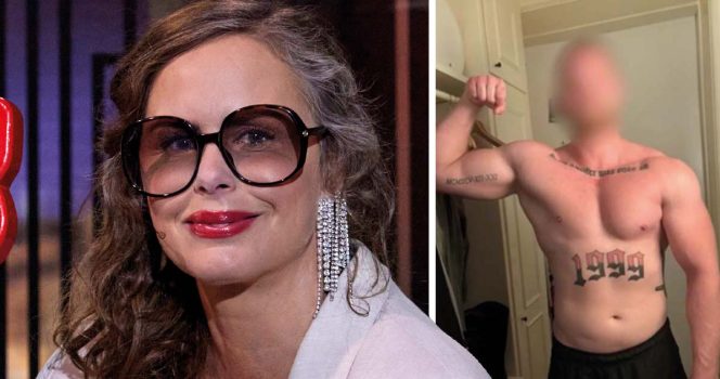 Hanna Hellquist och pojkvän. Foto: SVT & Instagram/P3