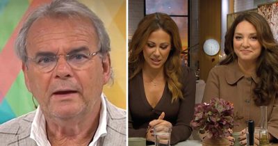 Steffo Törnquist, Sofia Geite och Matilda Boza i Nyhetsmorgon. Foto: TV4