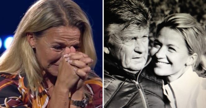 Kristin Kaspersen sörjer sin pappa Kjell