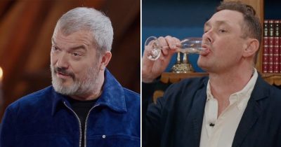 Dragomir Mrsic och Tom Sjöstedt i Förrädarna