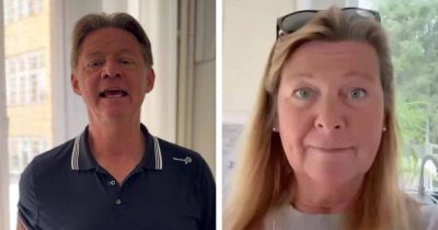 Mikael Sandström och Lotta Engberg