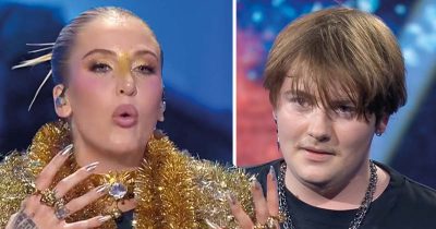 Peg Parnevik och Love Hedlund Stenmarck i Idol 2025. Foto: TV4